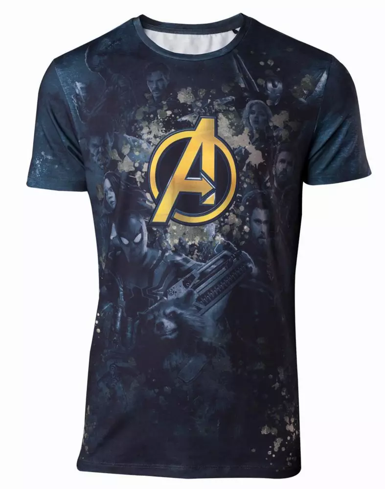 Тениска Avengers Infinity War - Team Sublimation Print Men's T-shirt - XL