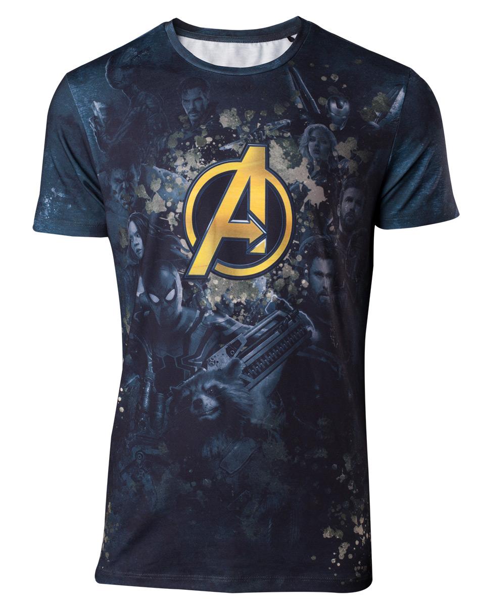 Тениска Avengers Infinity War - Team Sublimation Print Men's T-shirt - XL