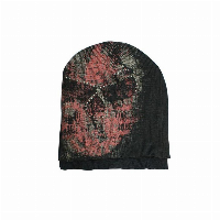 Шапка Alchemy - Double Layers Skull Beanie W/ Stone