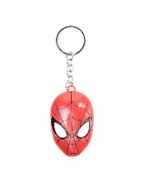 Ключодържател Spider-man - 3D Metal Mask Keychain, Bioworld