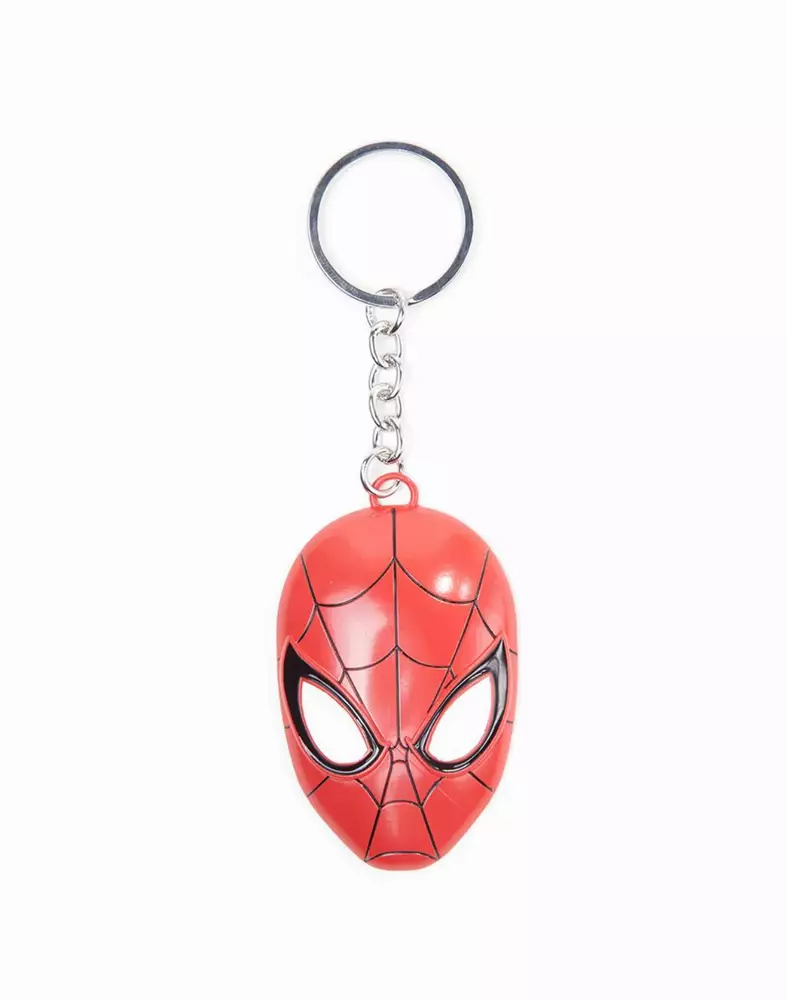 Ключодържател Spider-man - 3D Metal Mask Keychain, Bioworld