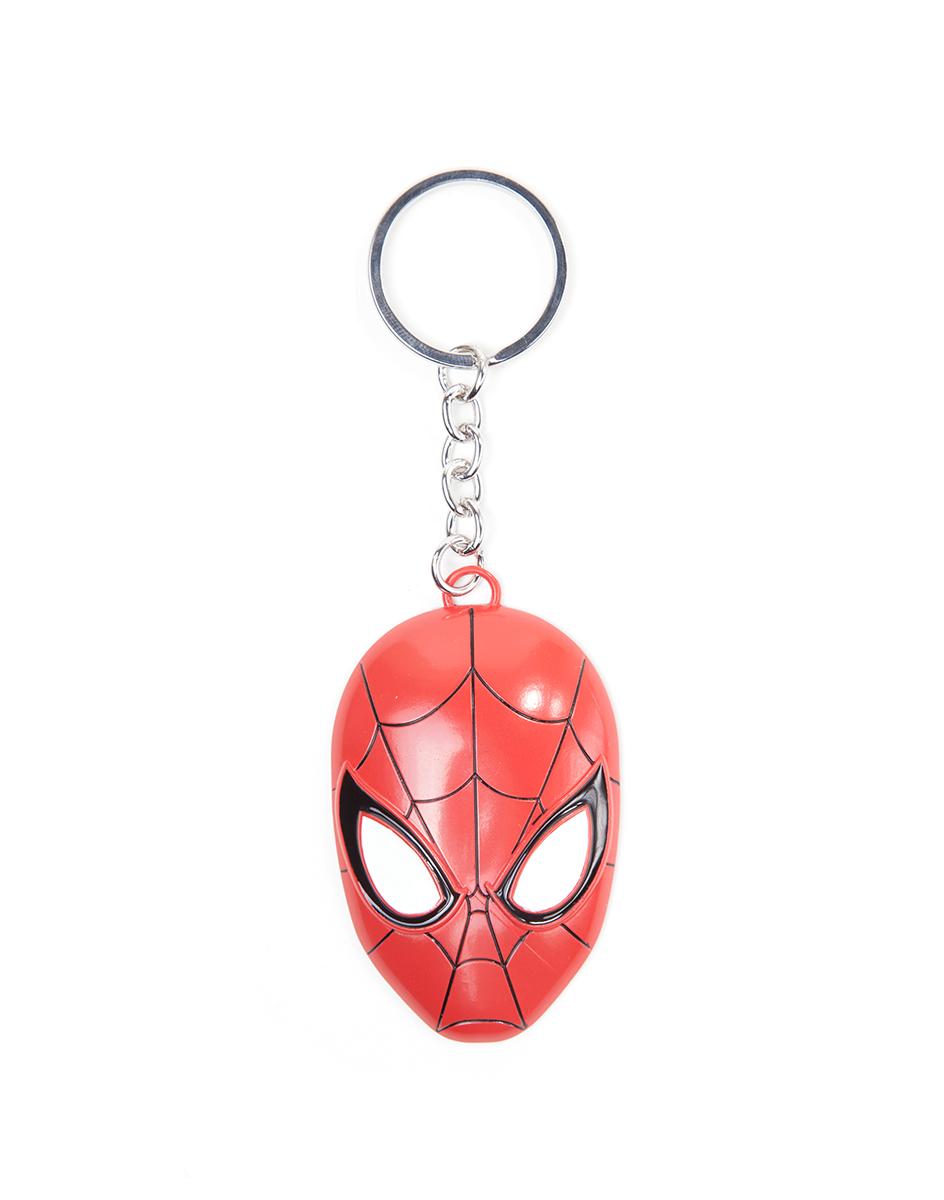 Ключодържател Spider-man - 3D Metal Mask Keychain, Bioworld