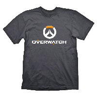 Тениска Gaya Entertainment Overwatch "Logo" White/Orange on Grey, L
