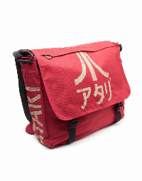 Чанта Bioworld Atari - Dark Red Messenger Bag with Japanese Logo, Червена