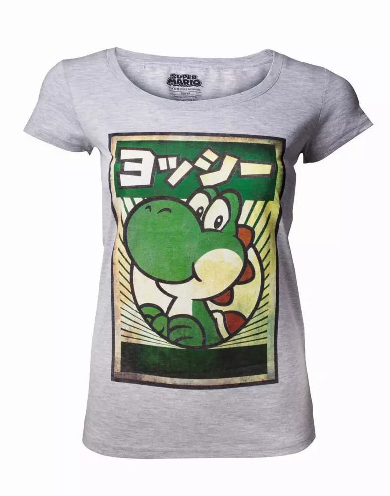 Тениска Bioworld Super Mario - Japanese Yoshi Women's T-shirt - M