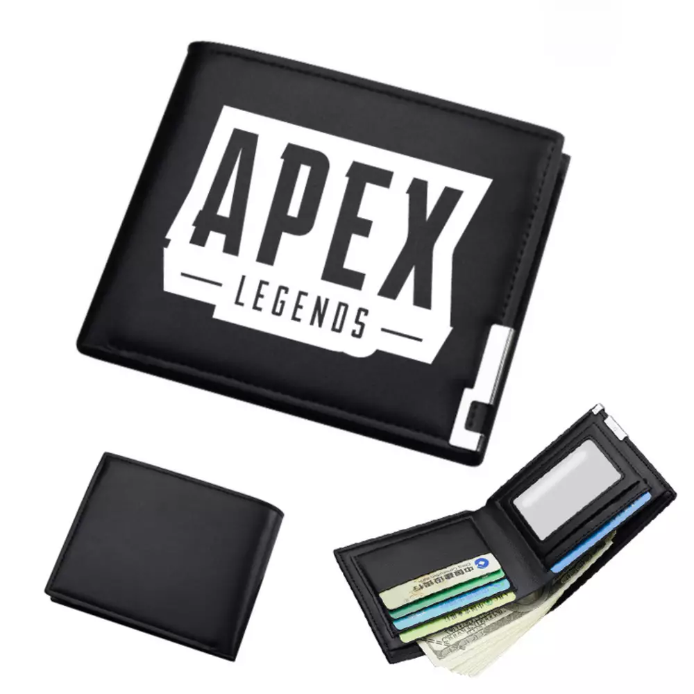 Портфейл Apex Legends черно лого