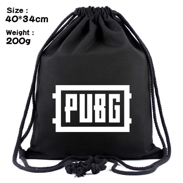 Раница мешка PUBG Logo, Черен