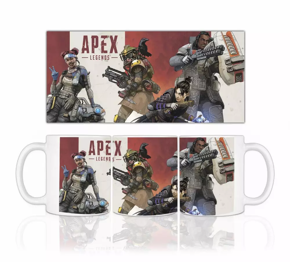 Apex Legends чаша с лого
