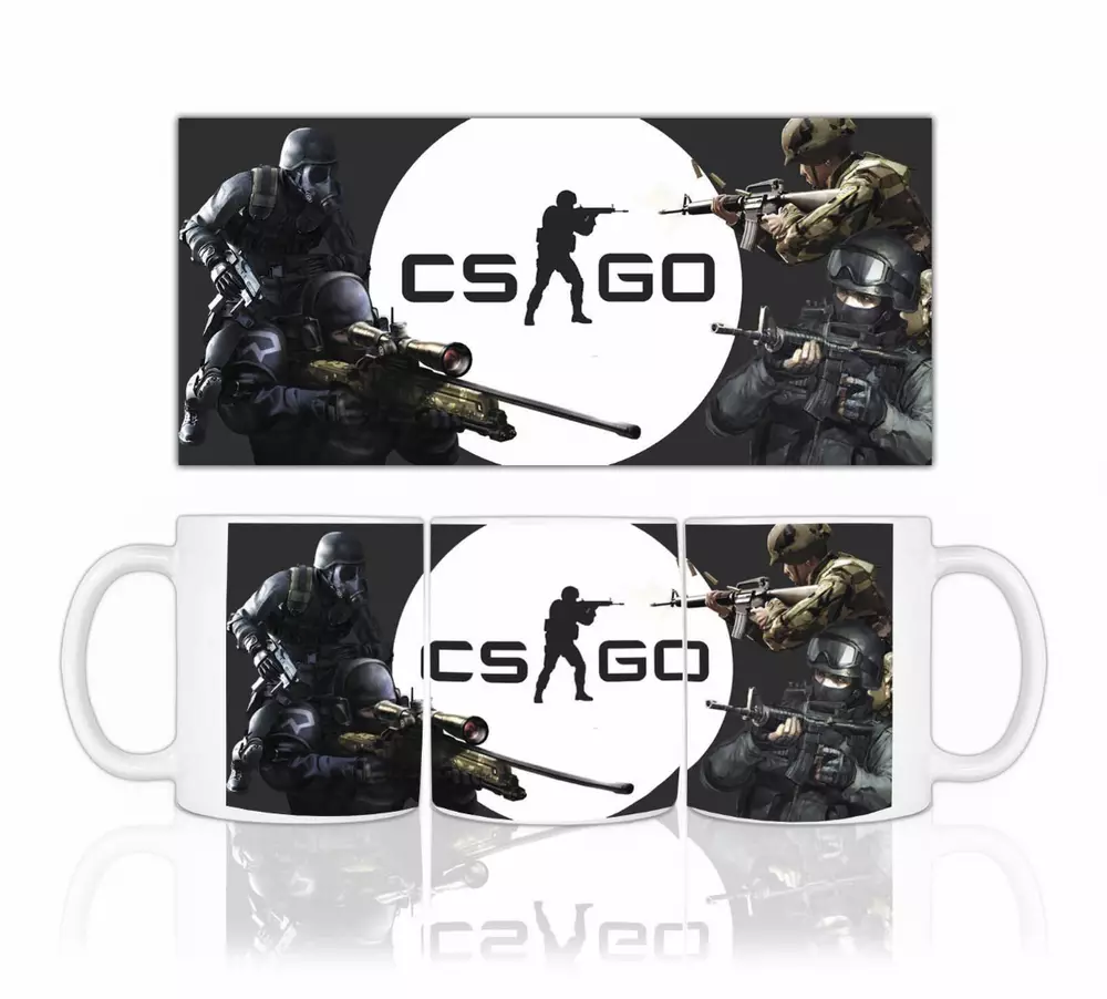 CS:GO чаша с лого