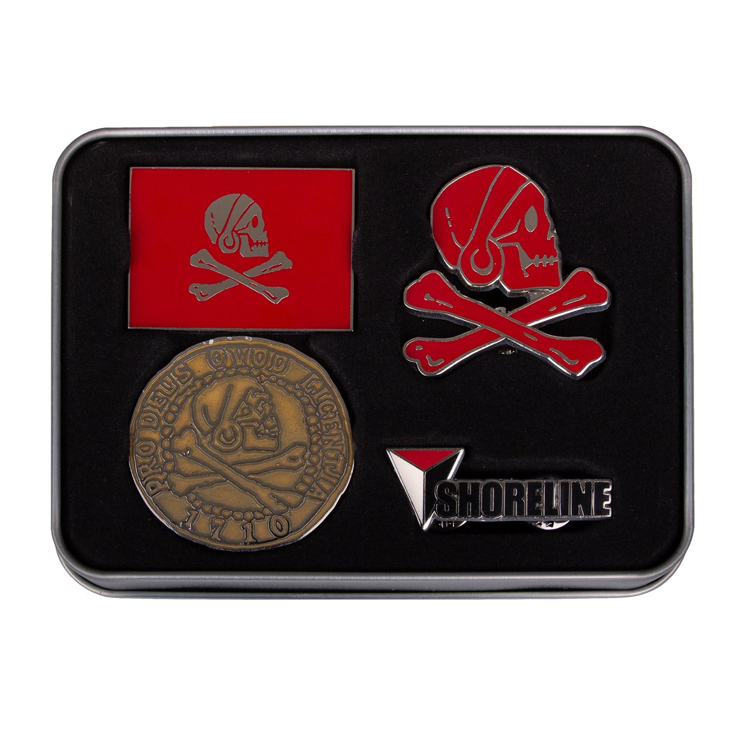 Значки Uncharted 4 Pin Set, Gaya Entertainment