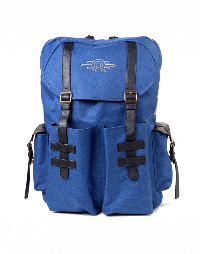 Раница Fallout - Gold Foil Logo Printed Solid Blue Melange Backpack