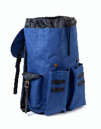 Раница Fallout - Gold Foil Logo Printed Solid Blue Melange Backpack