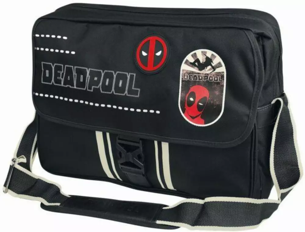 Чанта Deadpool - Icon Placement Printed Solid Messenger Bag