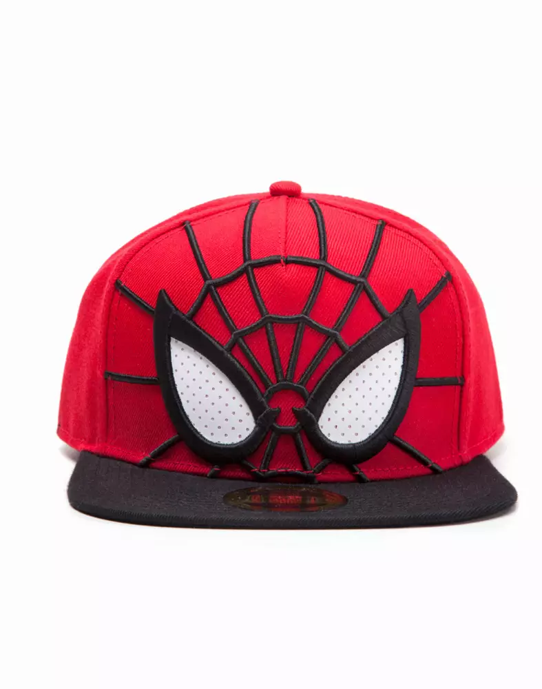 Шапка Spider-man - 3D Snapback with Mesh Eyes