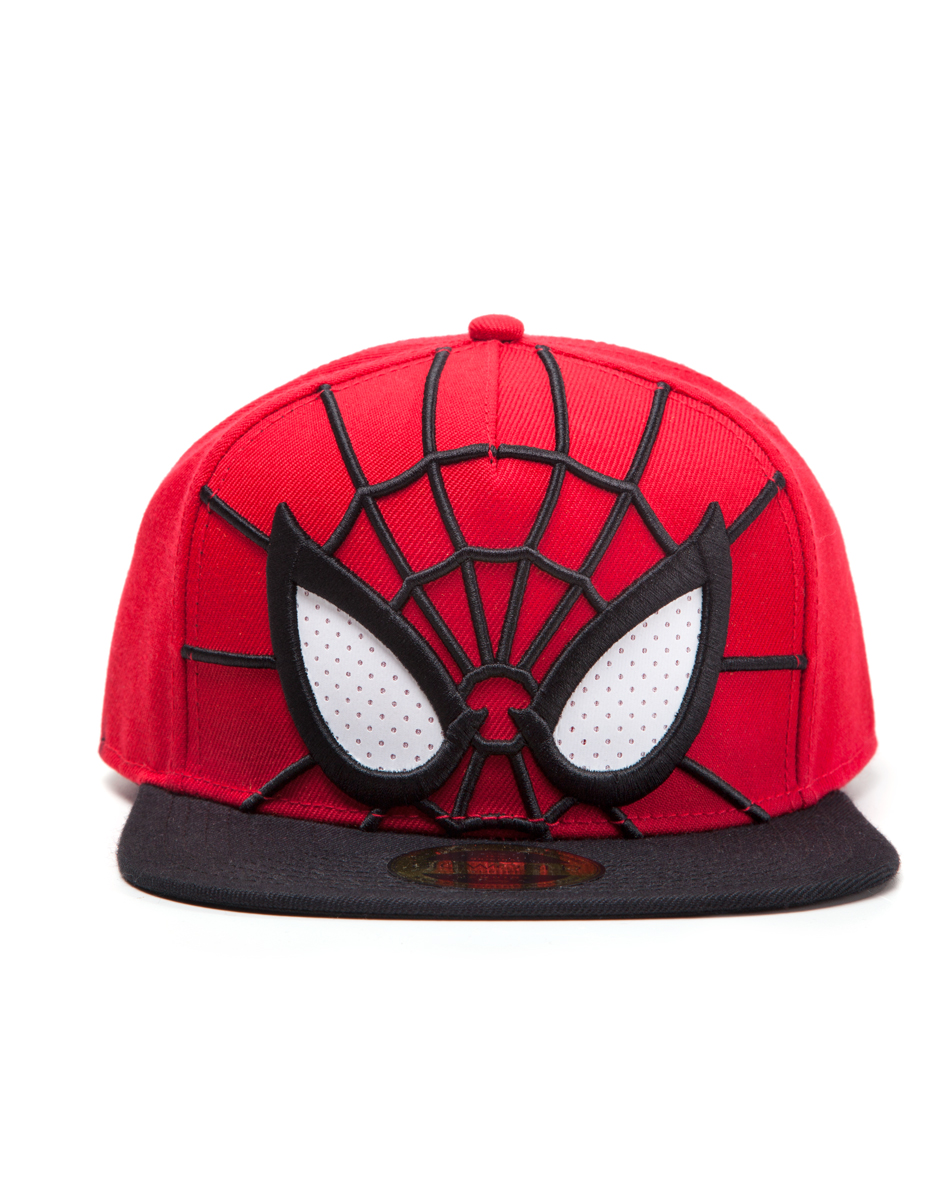 Шапка Spider-man - 3D Snapback with Mesh Eyes