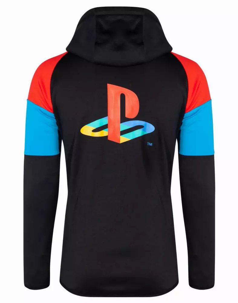 Суитчър Playstation - Color Zipper Men's Hoodie - M