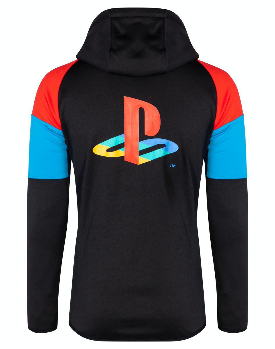 Суитчър Playstation - Color Zipper Men's Hoodie - M