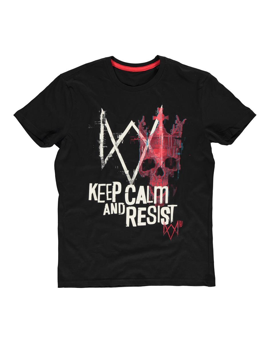 Тениска Watch Dogs: Legion - Keep Calm And Resist - Men's T-shirt - S