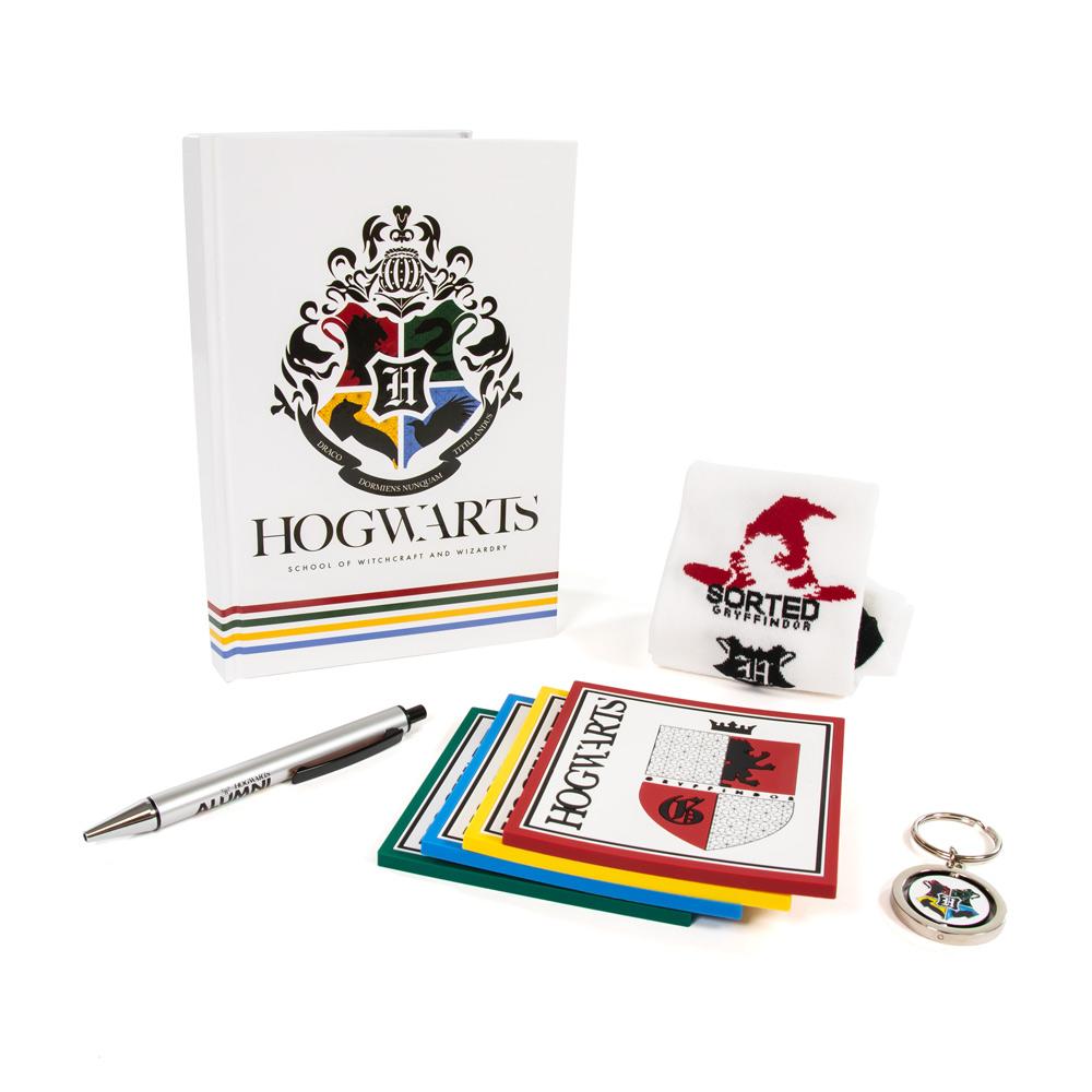 Комплект Numskull Harry Potter - Notebook, Pen, Keychain, Socks, Coasters