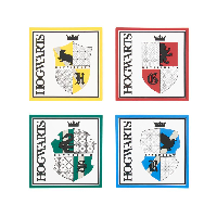 Комплект Numskull Harry Potter - Notebook, Pen, Keychain, Socks, Coasters