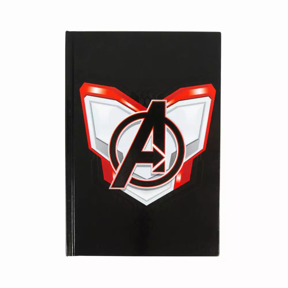 Комплект Numskull Marvel Avengers Endgame - Notebook, Pen, Keychain, Socks, Coasters