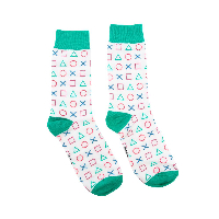 Комплект Numskull PlayStation - Notebook, Pen, Keychain, Socks, Coasters