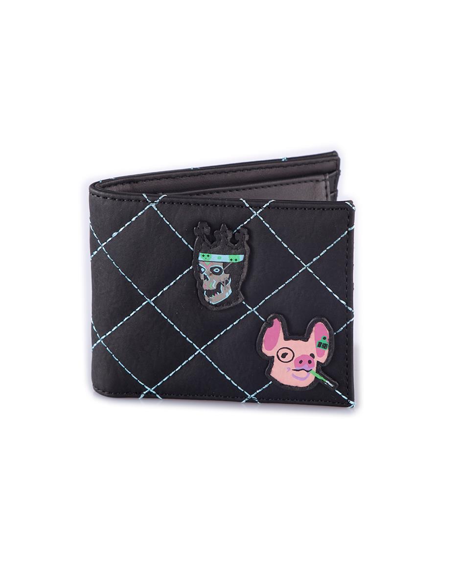 Портфейл Watch Dogs: Legion - Quilted Bifold Wallet With Patches