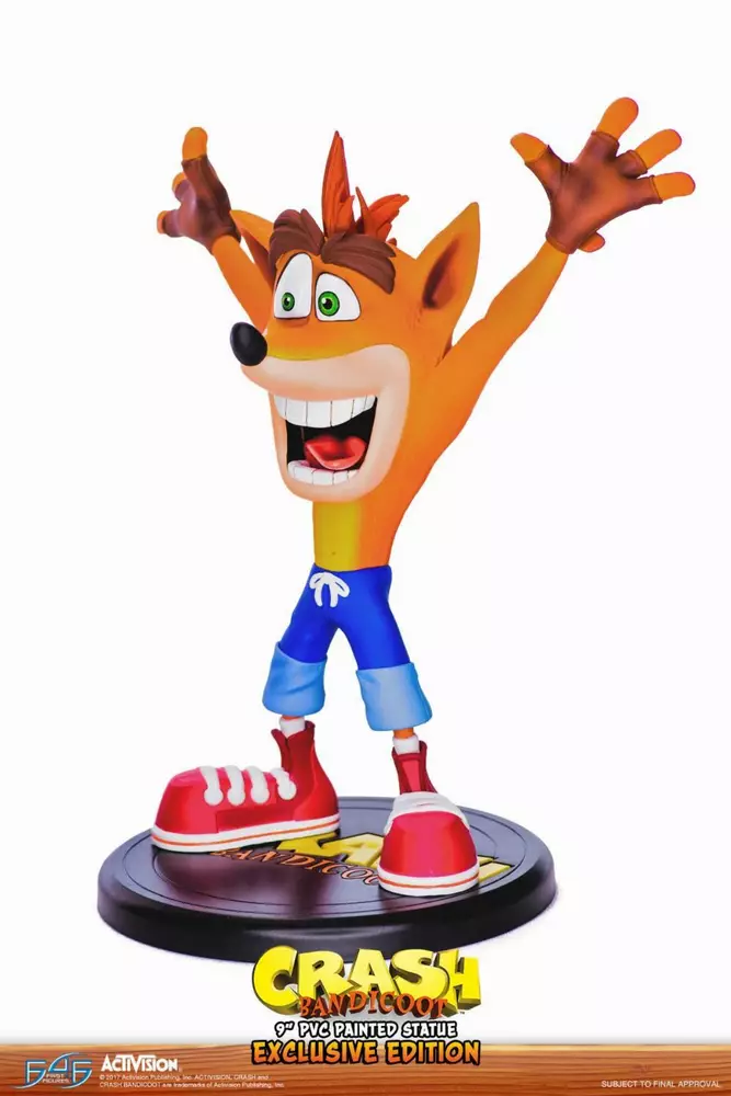 Екшън фигура F4F Crash Bandicoot N. Sane Trilogy