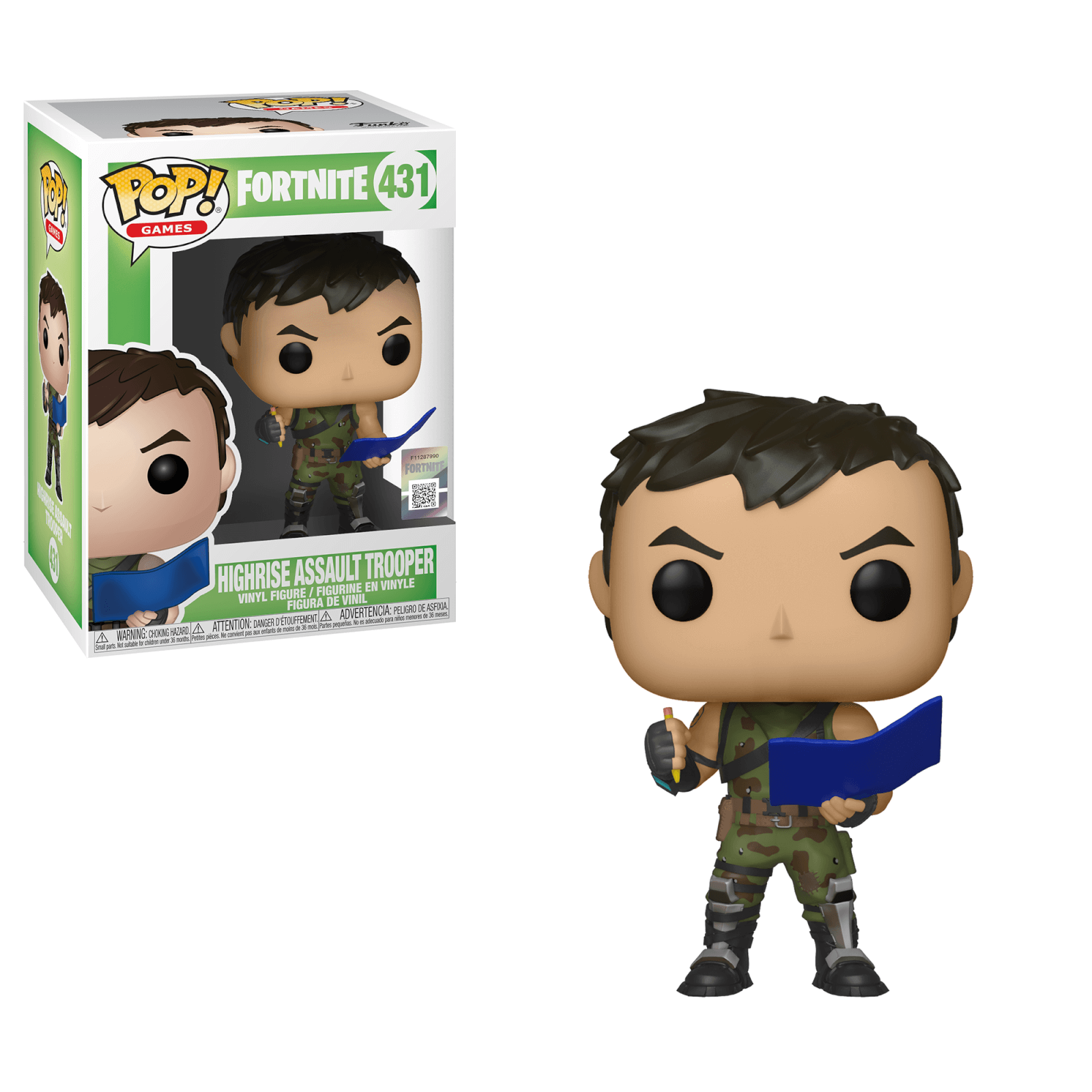 Фигурка Funko POP! Games: Fortnite - High Rise Assault Trooper #431