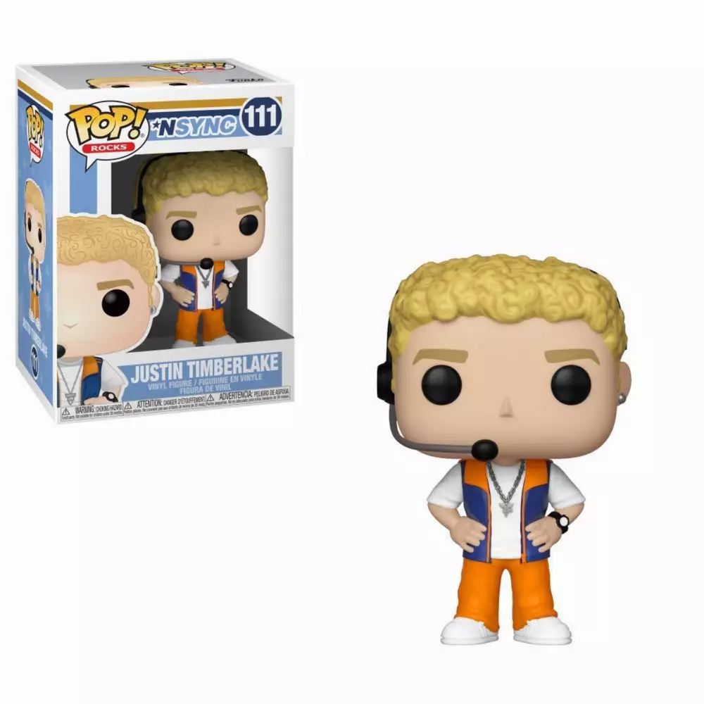 Фигурка Funko POP! Rocks: NSYNC - Justin Timberlake #111