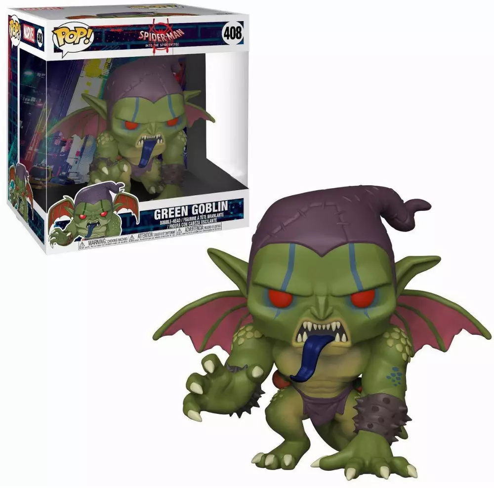 Фигурка Funko POP! Spider-Man Into the Spider-Verse: Green Goblin #408