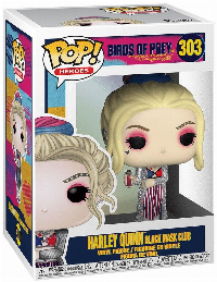Фигурка Funko POP! Heroes: Birds of Prey - Harley Quinn Black Mask Club #303