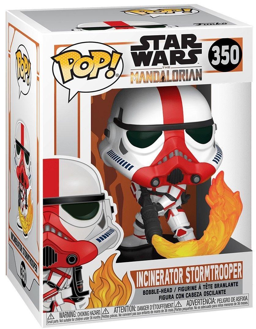Фигурка Funko POP! Star Wars: The Mandalorian - Incinerator Stormtrooper #350