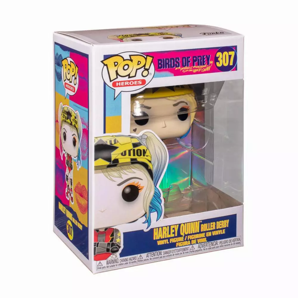 Фигурка Funko POP! Heroes: Birds of Prey - Harley Quinn Roller Derby #307
