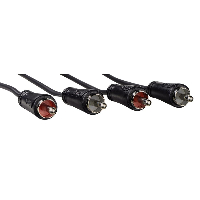 Аудио кабел HAMA 122275/43328, 2 x Чинч мъжко -2 x Чинч мъжко, 10м