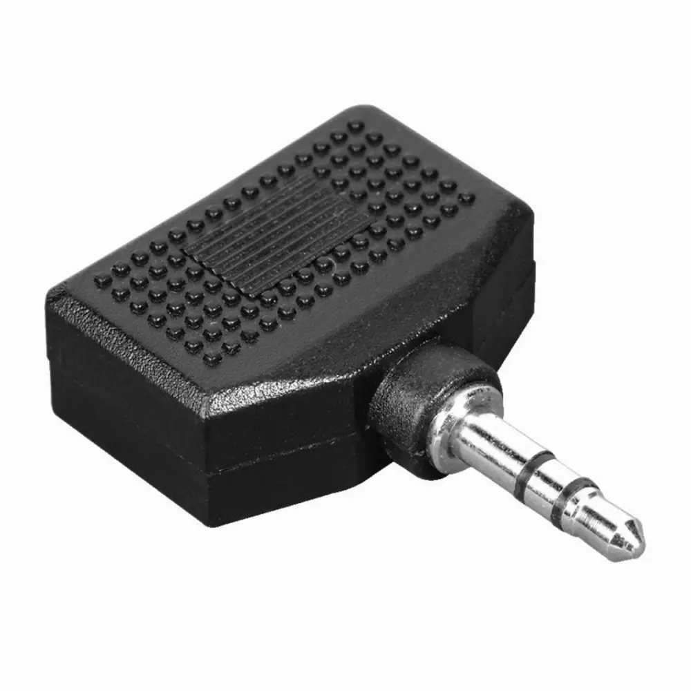 Преходник HAMA 43353,  Стерео жак мъжко 3,5 mm -2 x женски жак