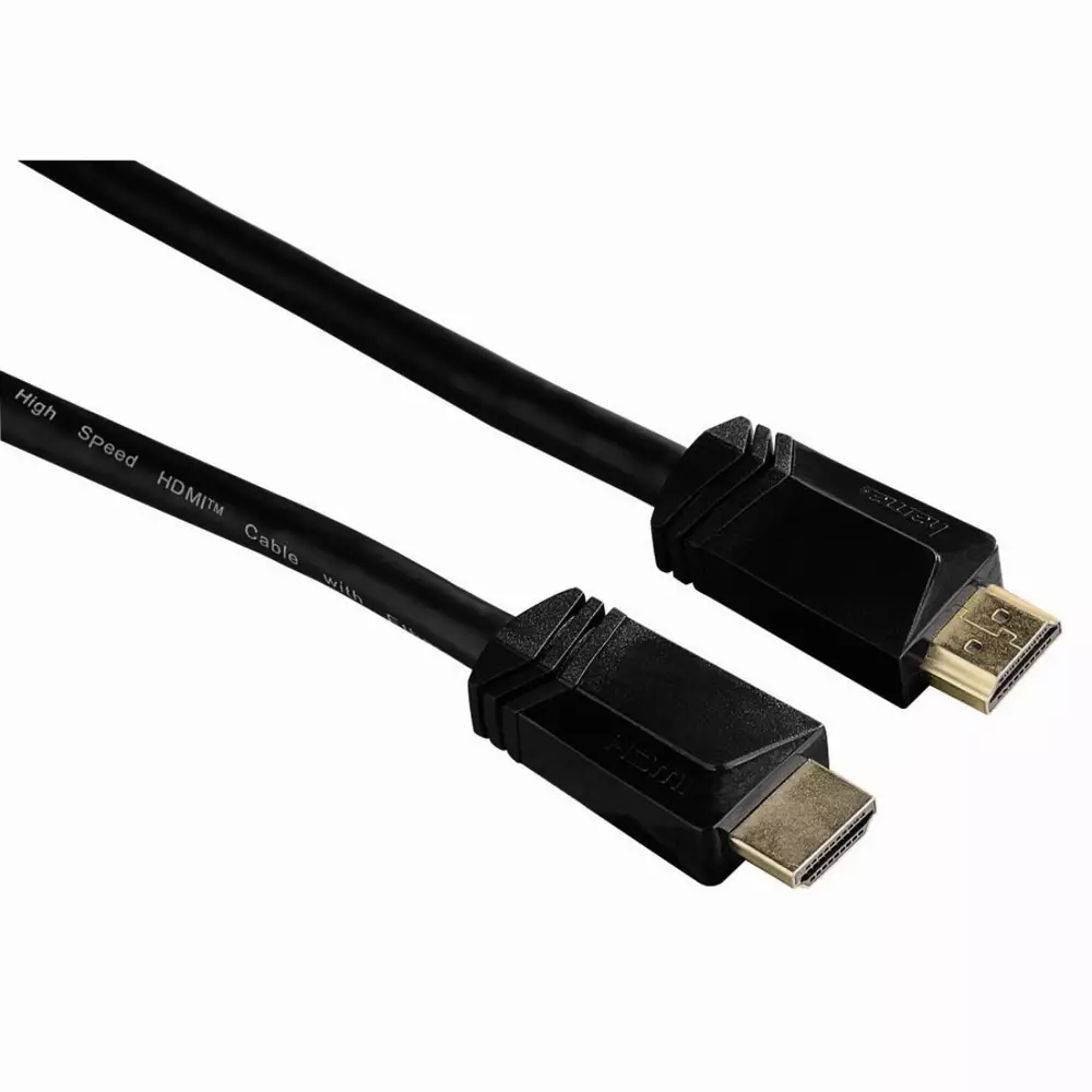 Кабел HAMA 122104 HDMI мъжко - HDMI мъжко, 1.5 м, Позлатени конектори, 3 звезди