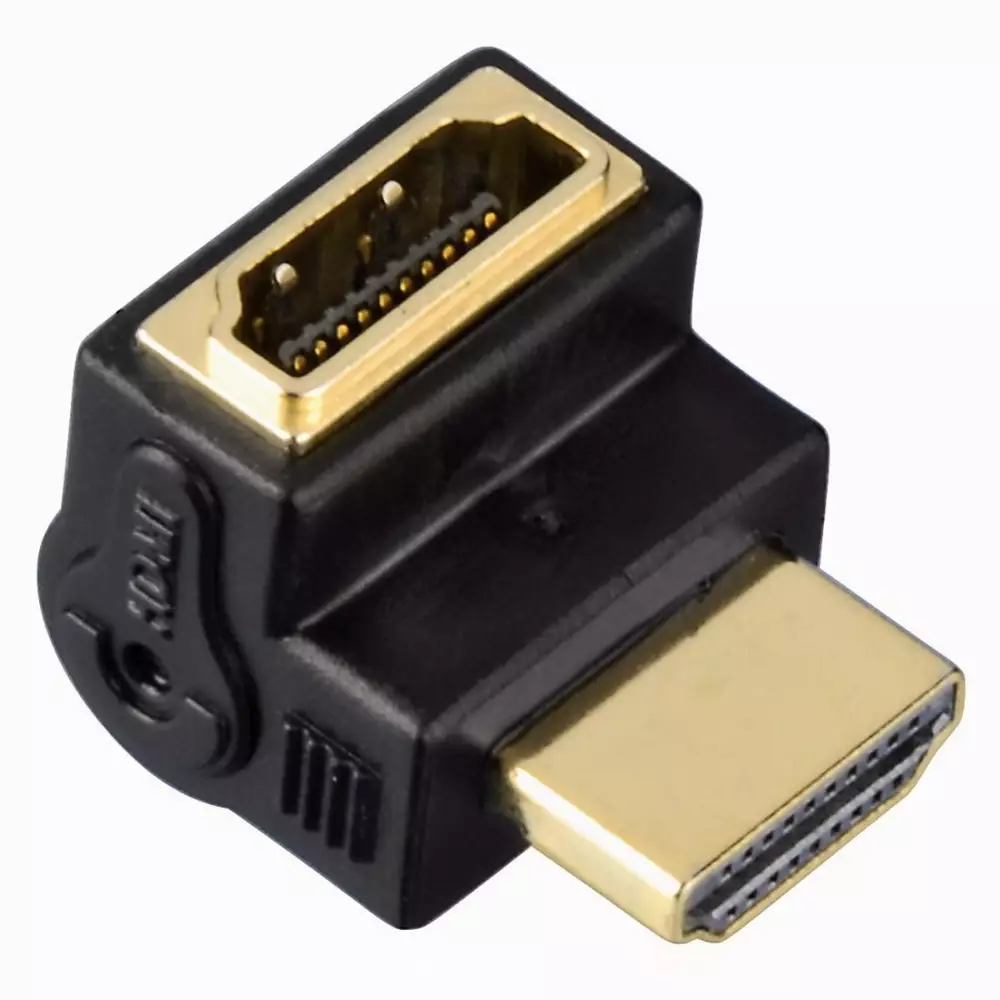 Адаптер HAMA 83010 на 90° HDMI мъжко - HDMI женско