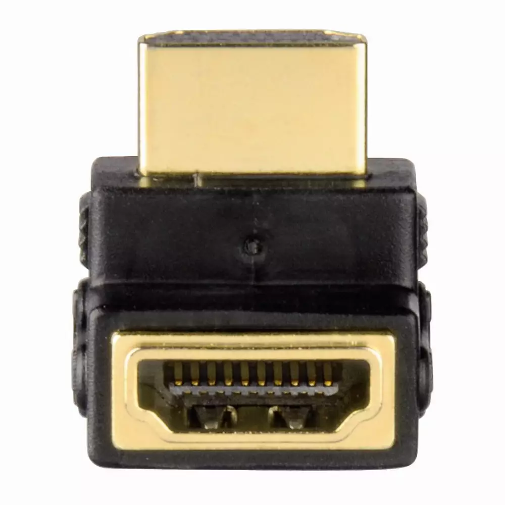 Адаптер HAMA 83010 на 90&deg; HDMI мъжко - HDMI женско