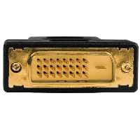 Адаптер HAMA 122237 DVI-D Dual Link мъжко- HDMI женско, Позлатени конектори, 3 Stars