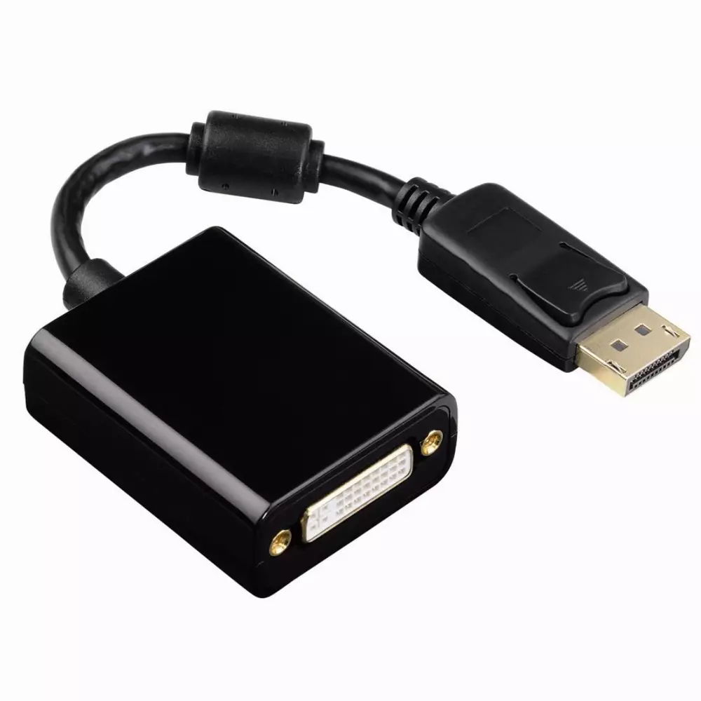 Адаптер HAMA 53767 DisplayPort мъжко - DVI женско, 3 звезди