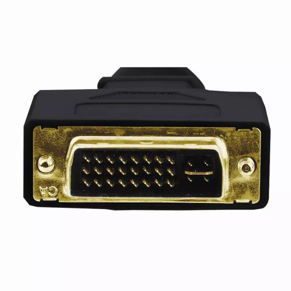 Адаптер HAMA 45073 DVI мъжко - VGA женско, Позлатени конектори, 3 звезди