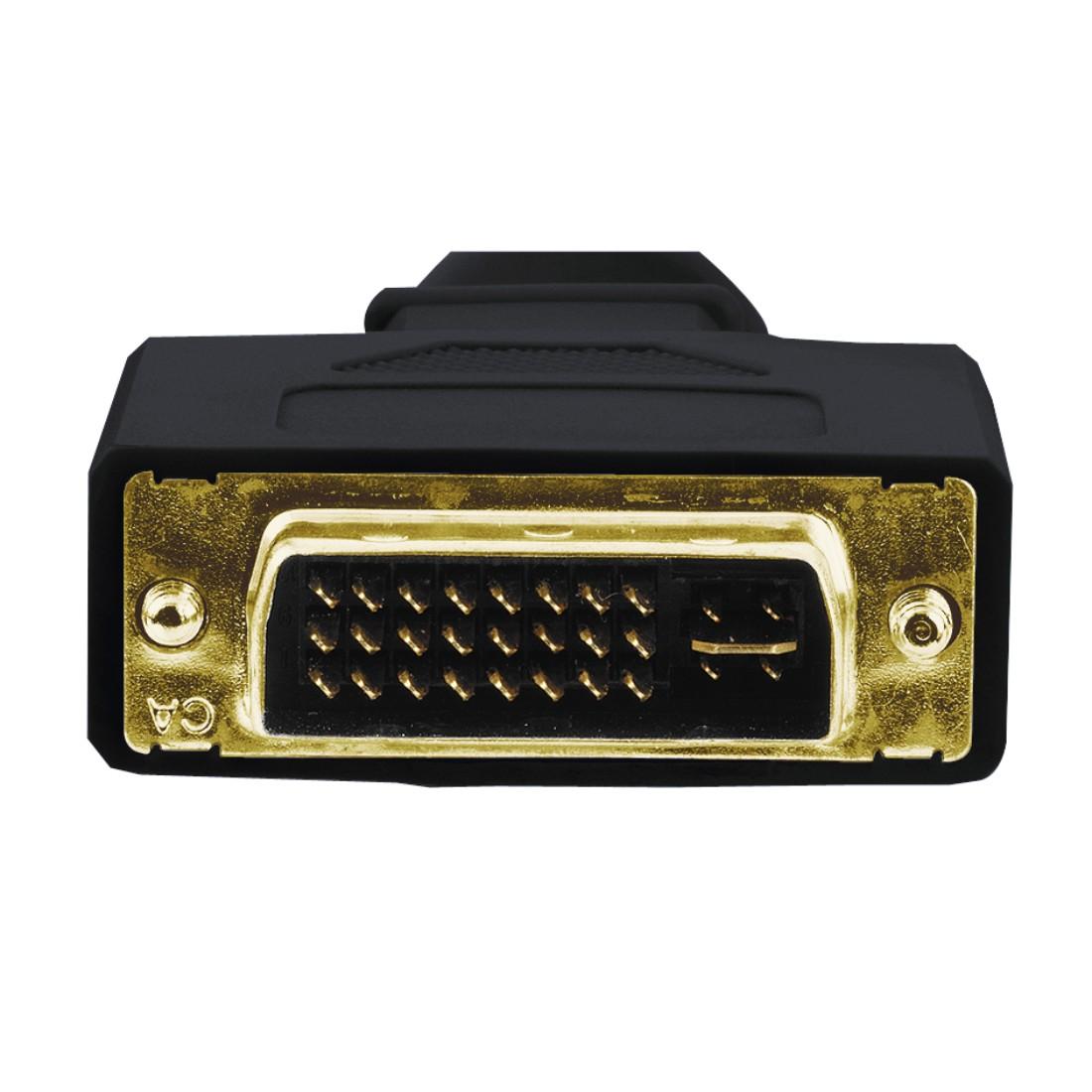 Адаптер HAMA 45073 DVI мъжко - VGA женско, Позлатени конектори, 3 звезди