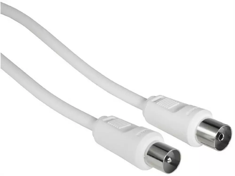 Антенен кабел HAMA 11906 коаксиален мъжко - коаксиален женско, 5м, 85dB, 1 звезда
