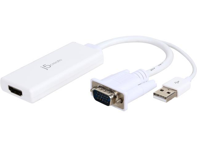 Αudio video αντάπτορας j5create JDA214 VGA σε HDMI