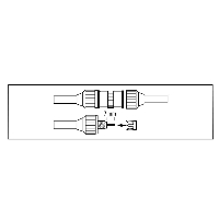 Коаксиален конектор HAMA 122477, метал