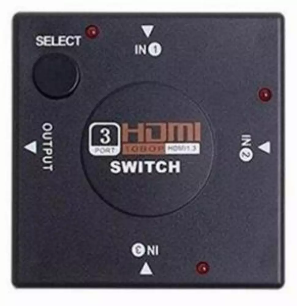 Автоматичен HDMI 1.4 превключвател Estillo, 3 входа към 1 изход
