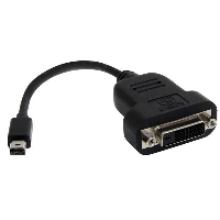 Преходник PNY Mini DisplayPort към DVI, Черен