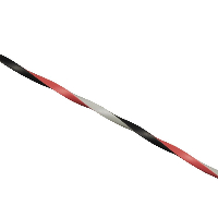 Аудио кабел HAMA 122332, 3.5mm жак мъжко - 3.5mm жак мъжко, под ъгъл 90&deg;, Стерео, Трицветен, 3 звезди, 0.75м