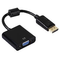Адаптер HAMA  53772 Display port мъжко- VGA женско, 3 звезди